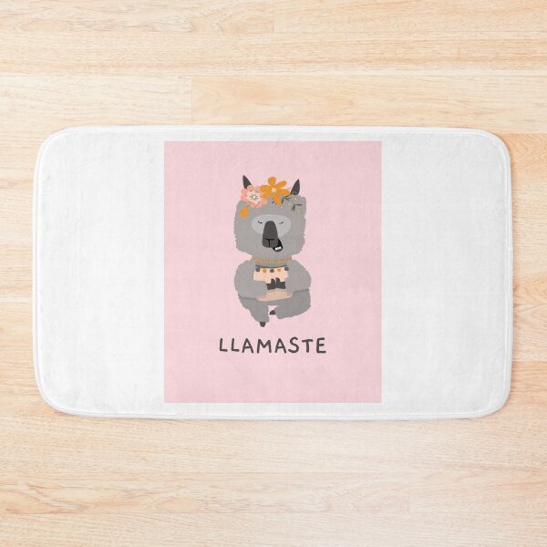 Item preview, llamaste llama yoga nameste designed and sold by 2ModernHippies.