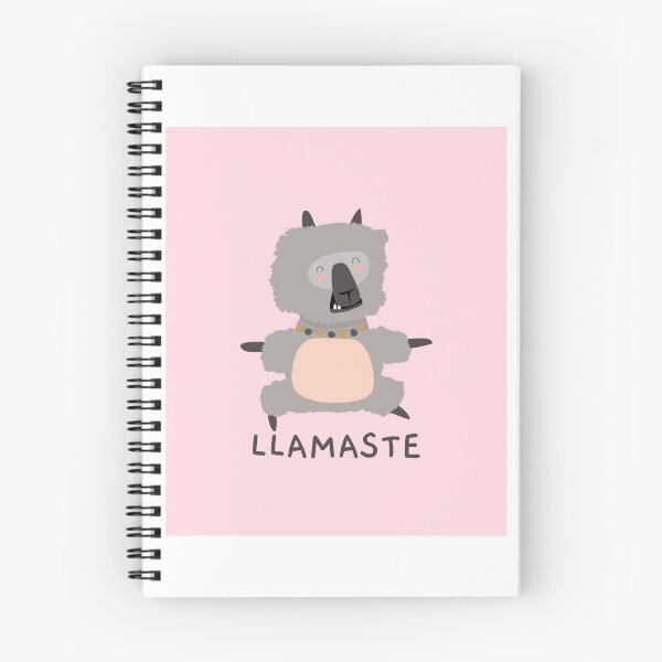 Item preview, llamaste llama yoga nameste designed and sold by 2ModernHippies.
