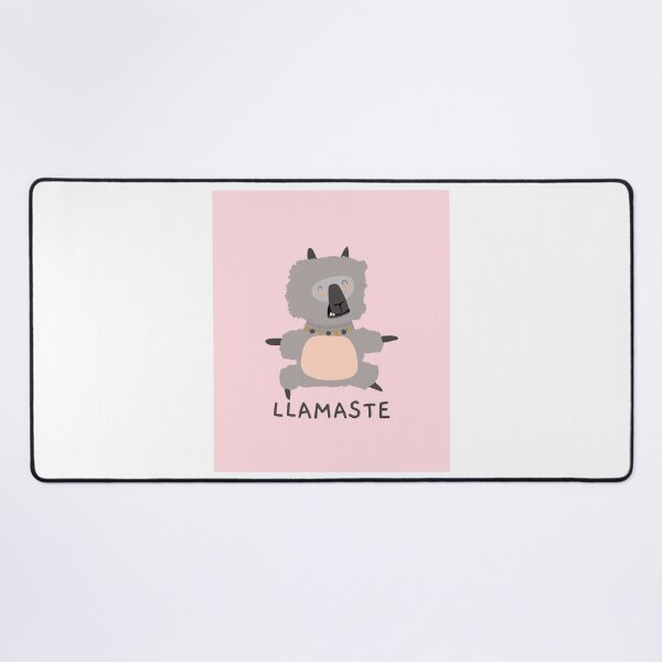 Item preview, llamaste llama yoga nameste designed and sold by 2ModernHippies.