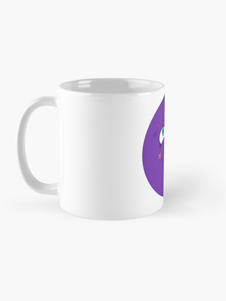 Purple Smiley Face Coffee Mug for Sale by evahart28