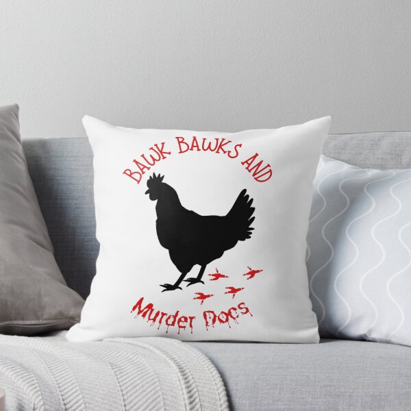 Item preview, bawk bawks and murder docs designed and sold by 2ModernHippies.