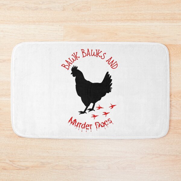 Item preview, bawk bawks and murder docs designed and sold by 2ModernHippies.