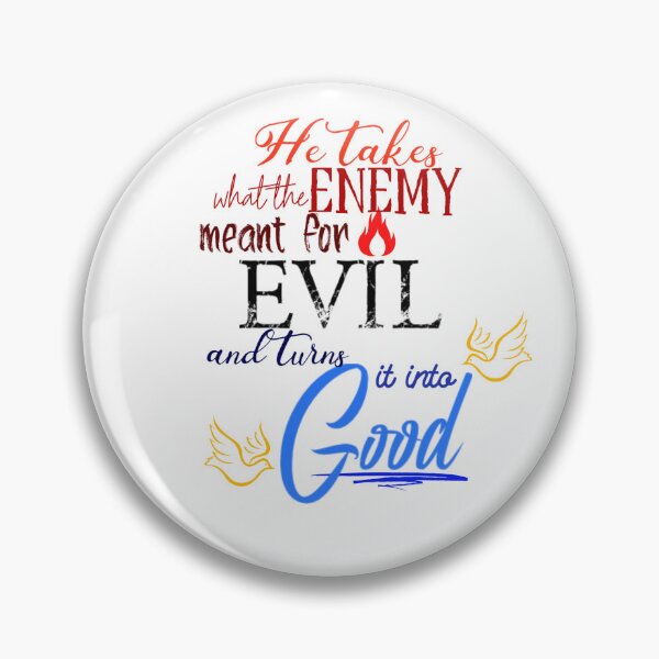 Item preview, He TURNS EVIL into GOOD - Christian T-shirt, hoodie, sweatshirt, etc.  designed and sold by Brent Horton.