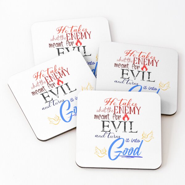 Item preview, He TURNS EVIL into GOOD - Christian T-shirt, hoodie, sweatshirt, etc.  designed and sold by Brent Horton.