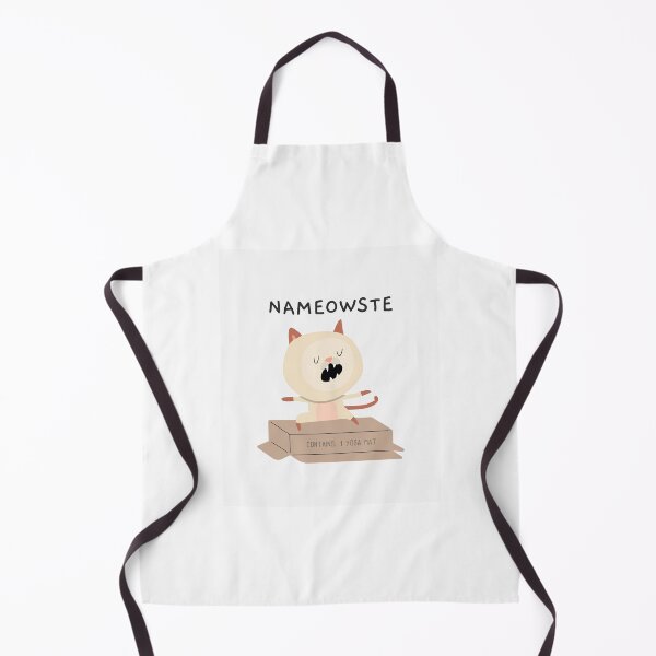 Item preview, naMEOWste cat yoga nameste designed and sold by 2ModernHippies.