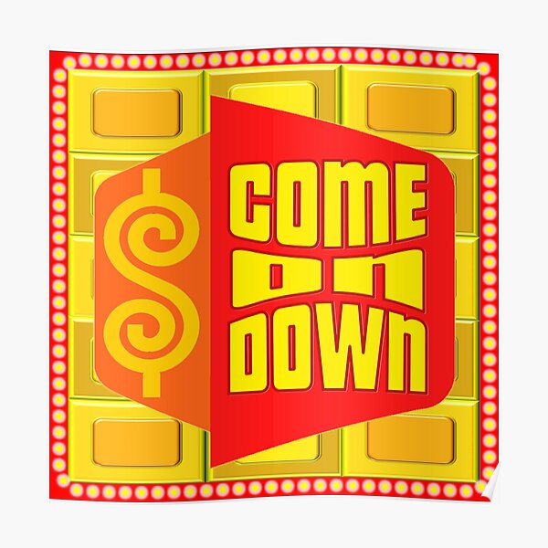 TV Game Show Swag - TPIR (The Price Is...) Poster