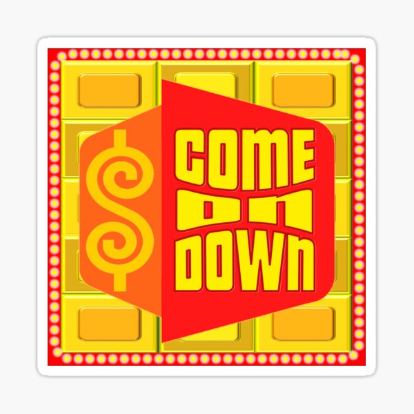 Vista previa del artículo con la obra «Artículos promocionales de programas de juegos de televisión: TPIR (El precio es...)», diseñado y vendido por LuckyContestant.