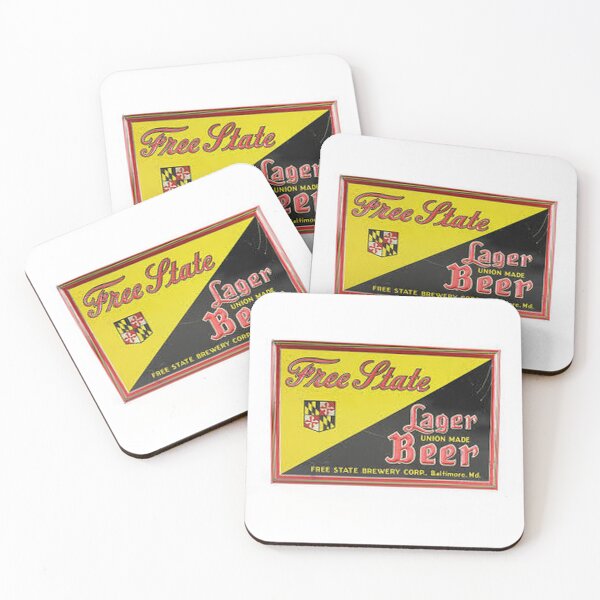 Item preview, Free State Lager Beer, distressed designed and sold by uniquenostalgia.