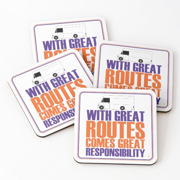 Item preview, With Great Routes Comes Great Responsibility, FedEx designed and sold by AwarDesignsErie.