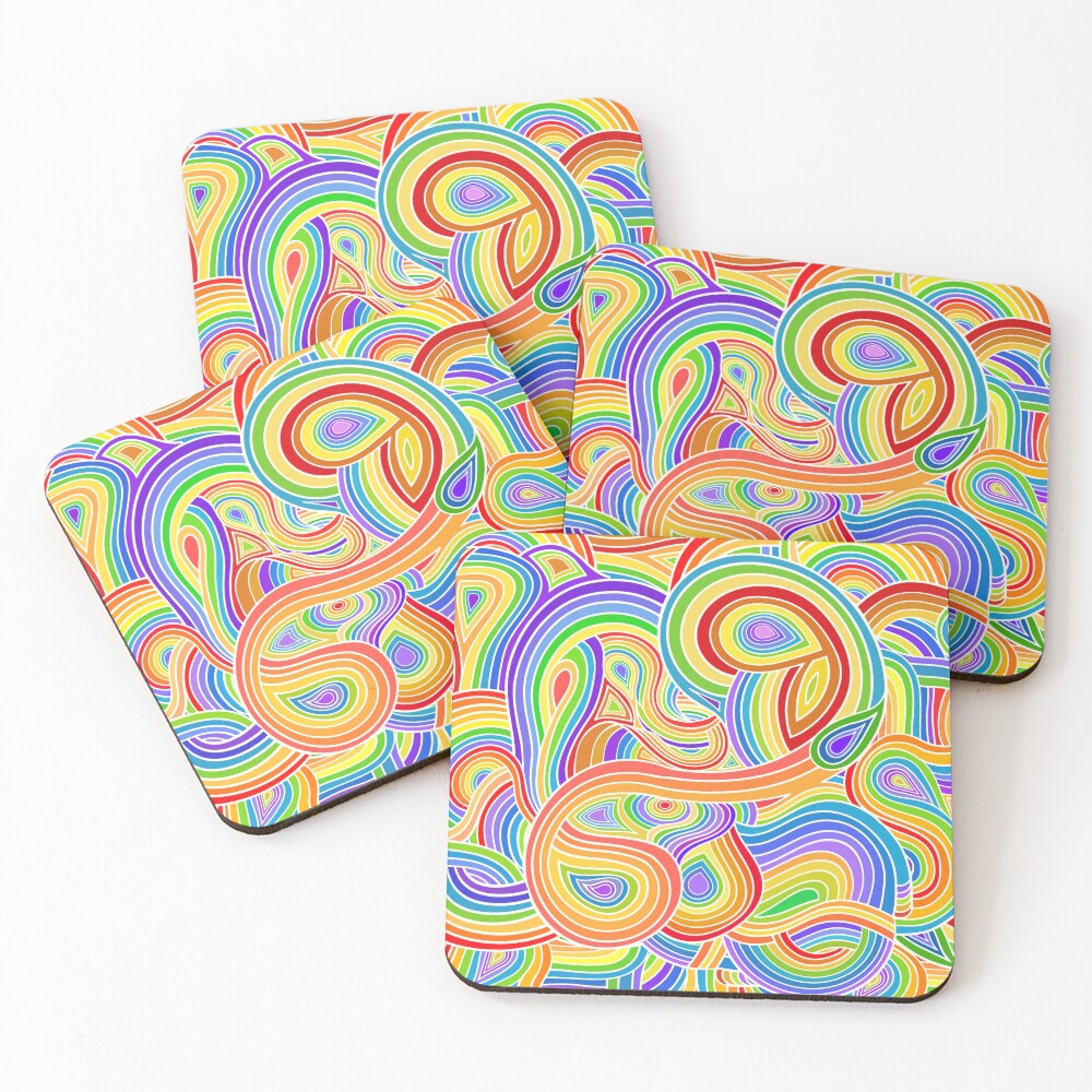 Item preview, Coasters (Set of 4) designed and sold by Alondra.