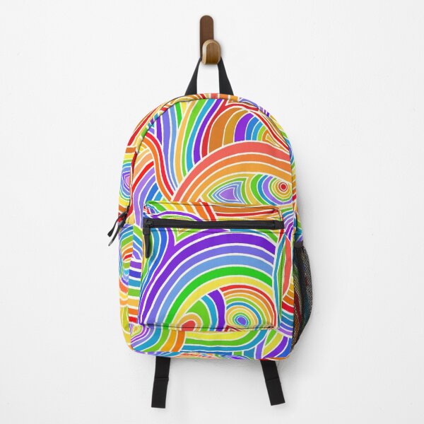 Item preview, Abstract Rainbow Ribbons Design designed and sold by Alondra.