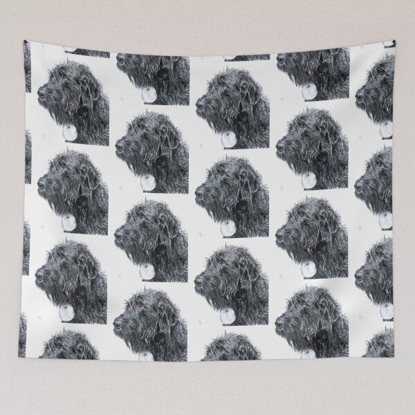 Item preview, Black Labradoodle designed and sold by Skosty75.