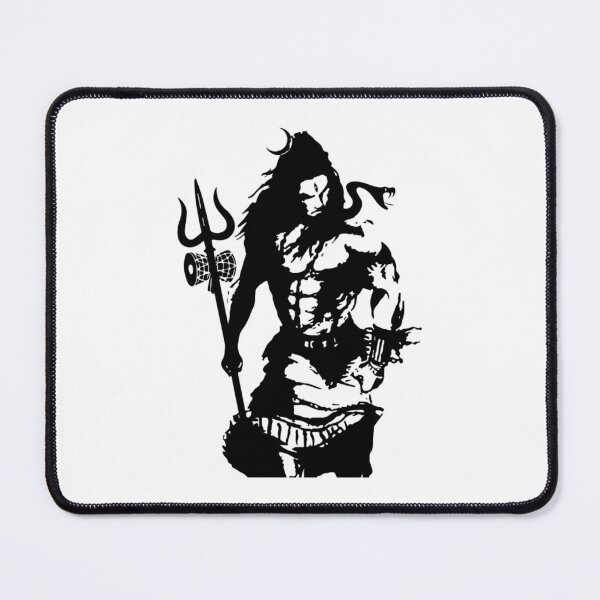 Item preview, Lord Shiva Art Angry Trishul     designed and sold by RasikaDesigns.