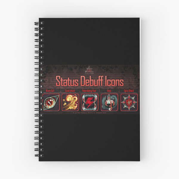 Item preview, In-game Status Debuffs Poster designed and sold by BeastsOfBermuda.