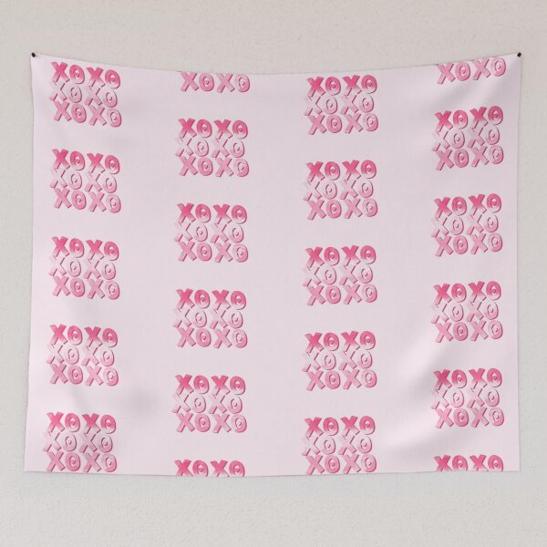 Item preview, Preppy XOXO Pink designed and sold by brookiecookie37.