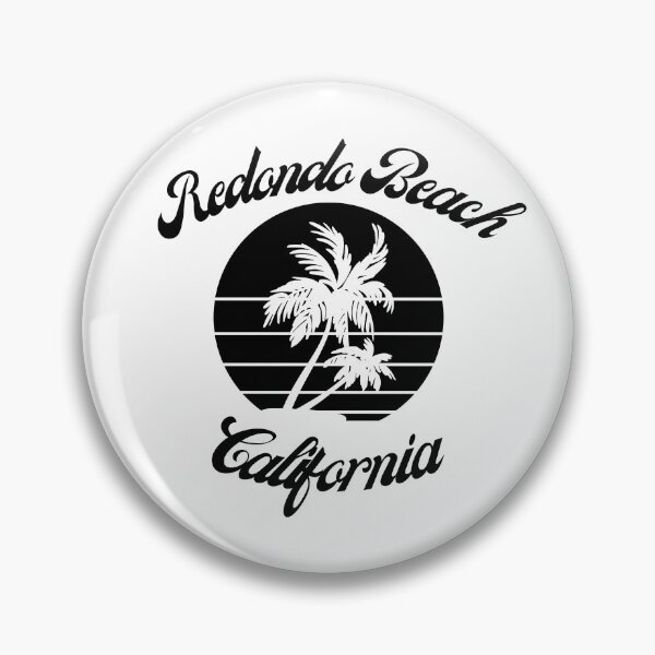 Item preview, Redondo Beach California (Black + White) designed and sold by Just-Basic.