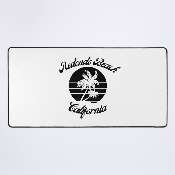 Item preview, Redondo Beach California (Black + White) designed and sold by Just-Basic.