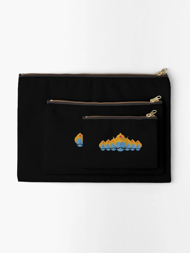 Thumbnail 2 of 4, Zipper Pouch, Navratri - Happy Dussehra - Ravan designed and sold by RasikaDesigns.