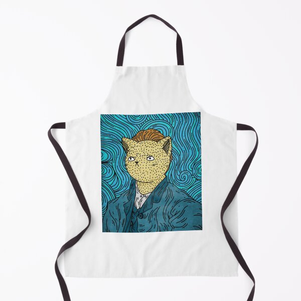 Item preview, cat self-portrait without beard, Cute cat Art, Famous Painting, Vincent Van Gogh designed and sold by 2ModernHippies.