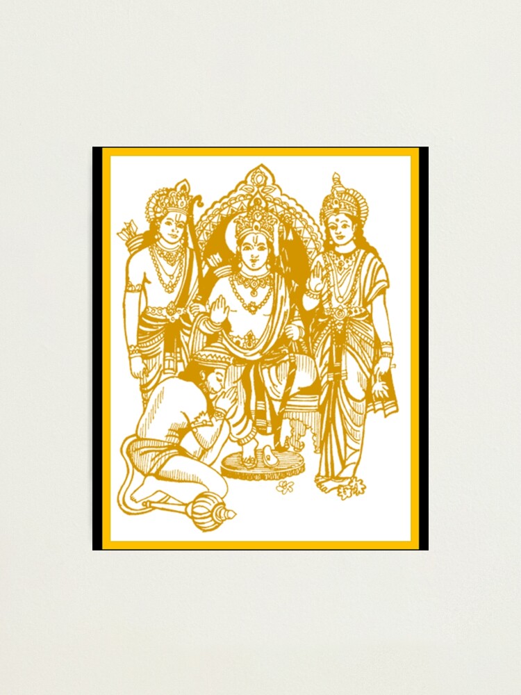 How to draw lord Rama, Goddess Sita, lord lakshmana and hanuman || Mandala  Art || For Beginners. - YouTube