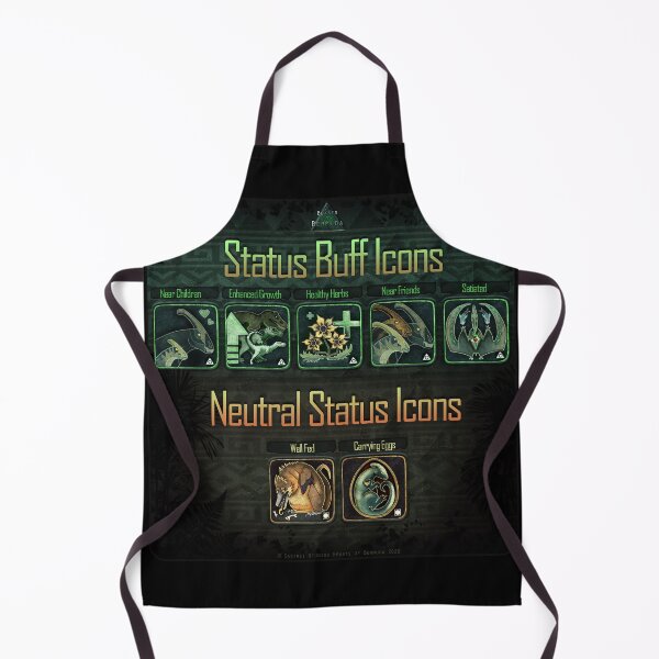 Item preview, In-game Buffs Poster designed and sold by BeastsOfBermuda.