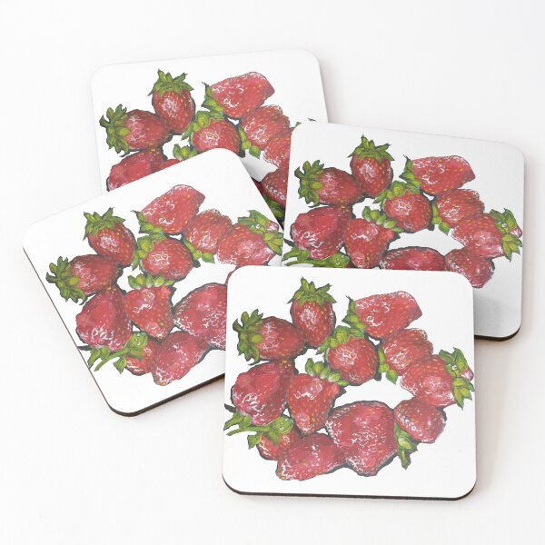 Item preview, Strawberry Fields Forever, Strawberries Painting designed and sold by dinatrix.