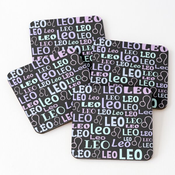 Item preview, Leo Zodiac Sign Retro Pattern designed and sold by Hellofriendco.