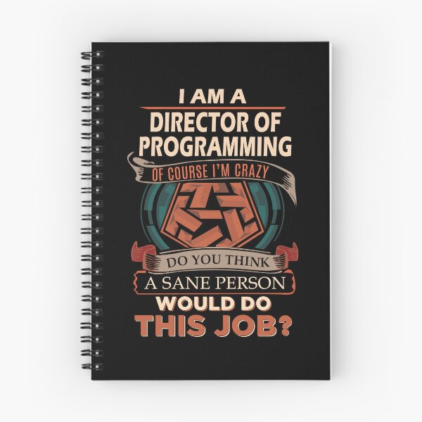 Item preview, DIRECTOR OF PROGRAMMING designed and sold by vonnie38uo.