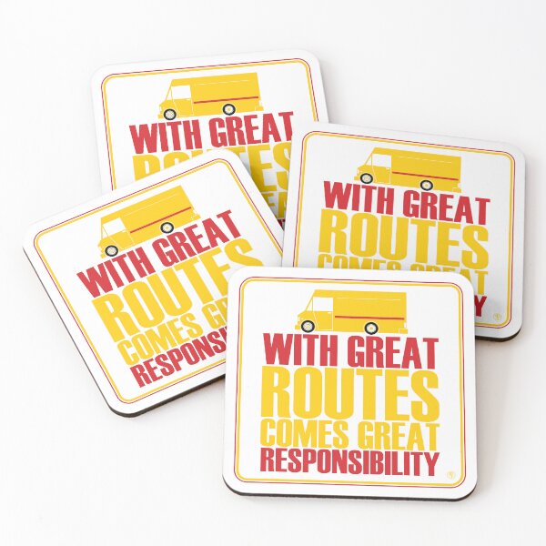 Item preview, With Great Routes Comes Great Responsibility, DHL designed and sold by AwarDesignsErie.