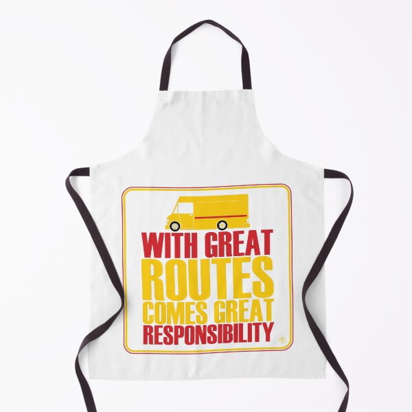 Item preview, With Great Routes Comes Great Responsibility, DHL designed and sold by AwarDesignsErie.