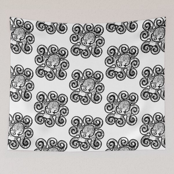 Item preview, Octopus - Tentacles paisley  designed and sold by naleanna87.