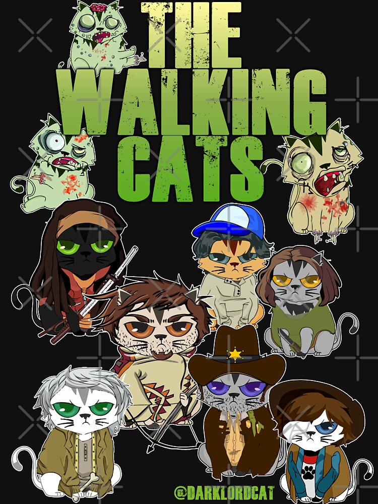 THE WALKING CATS by darklordpug