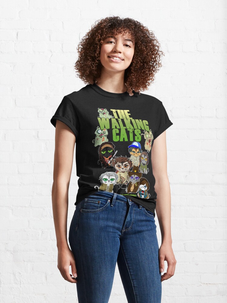 Alternate view of THE WALKING CATS Classic T-Shirt