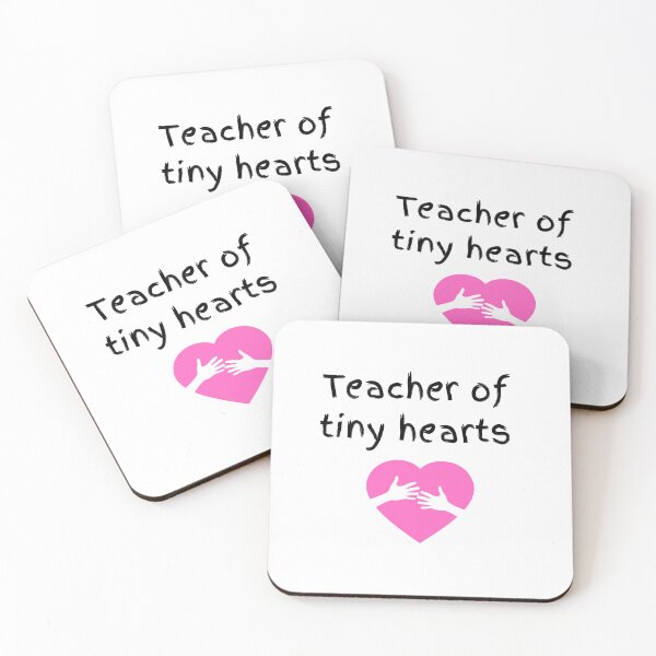 Item preview, teacher of tiny hearts designed and sold by travelnerd.