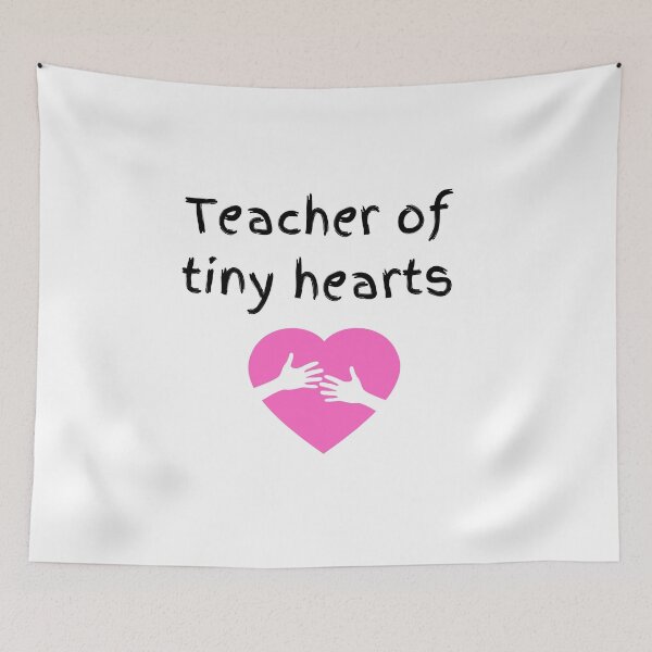 Item preview, teacher of tiny hearts designed and sold by travelnerd.