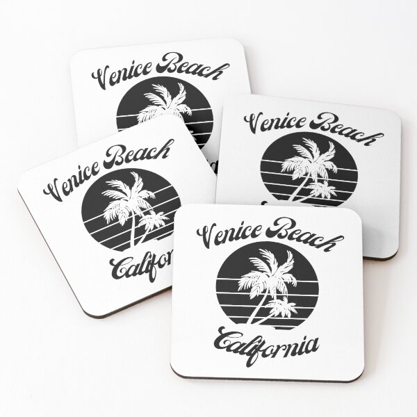 Item preview, Venice Beach California (Black + White) designed and sold by Just-Basic.