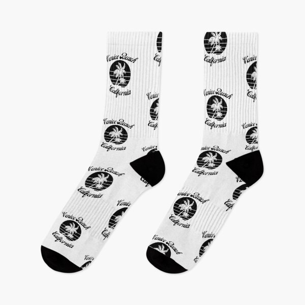 Item preview, Venice Beach California (Black + White) designed and sold by Just-Basic.