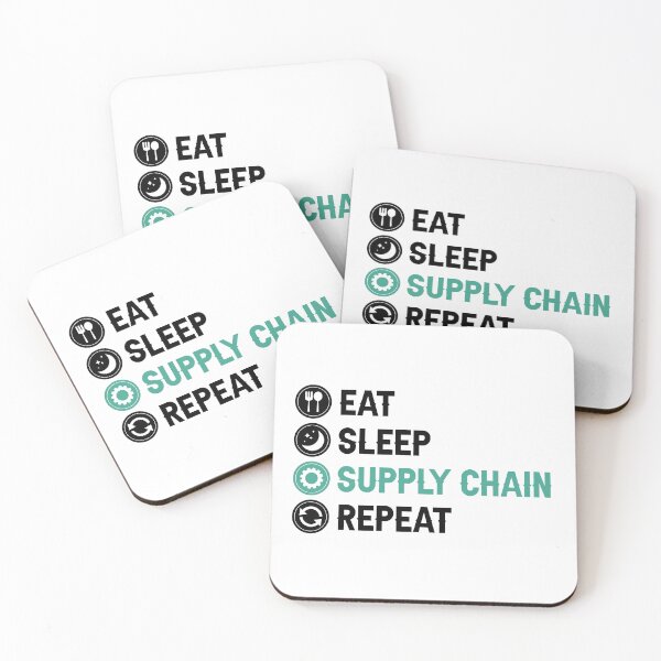 Item preview, Eat Sleep Supply Chain Repeat - Supply Chain Management designed and sold by allysmar.