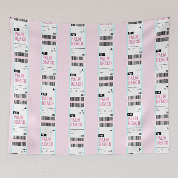 Item preview, Palm Beach Boarding Pass Plane Ticket designed and sold by brookiecookie37.