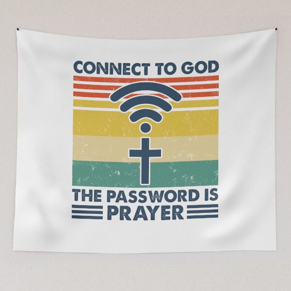 Item preview, Vintage Connect To God Prayer designed and sold by EgistoBianco.