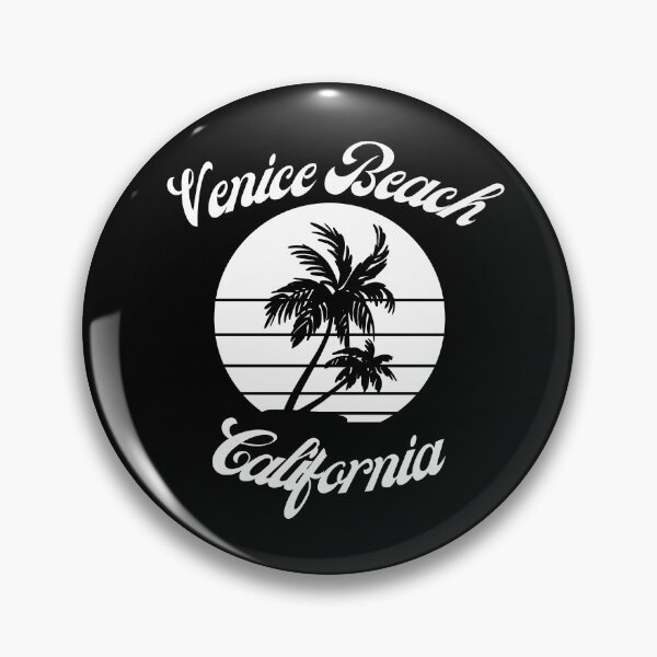 Item preview, Venice Beach California (White + Black) designed and sold by Just-Basic.
