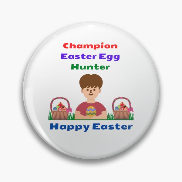 Item preview, Boy Champion Easter Egg Hunter Happy Easter  designed and sold by teewearstyle.