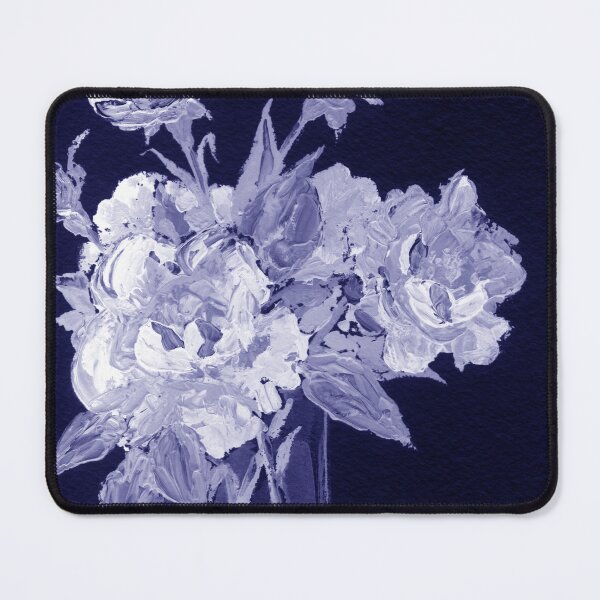 Item preview, Gorgeous Flowers Purple Blue Very Peri Floral Design LVIII designed and sold by Irina Sztukowski.