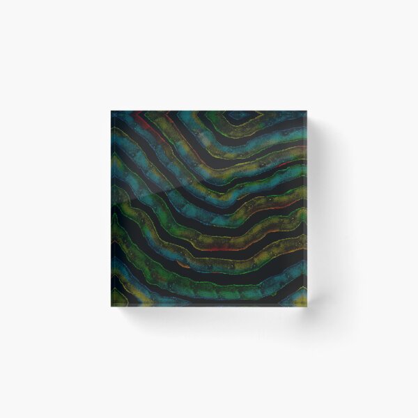 Item preview, Rainbow Geode Stripes designed and sold by reb-designz.