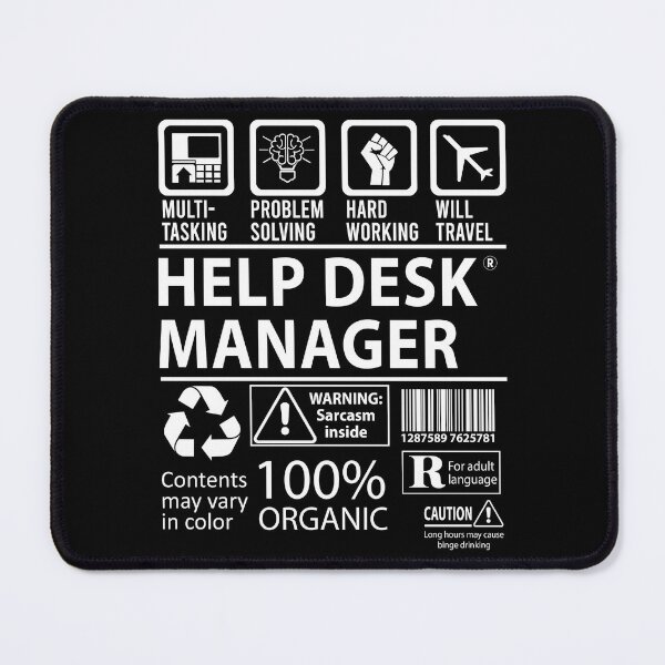 Item preview, Help Desk Manager T Shirt - MultiTasking Certified Job Gift Item Tee designed and sold by sabinacsnm.