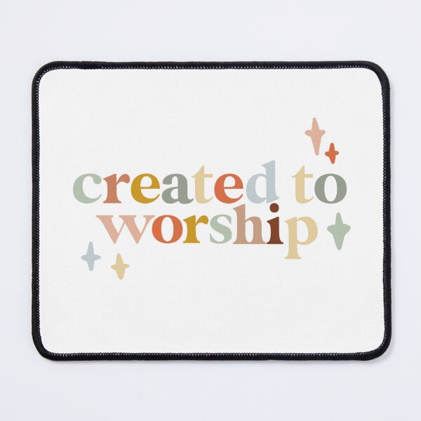 Item preview, created to worship colorful christian quote design designed and sold by ⋒ andie noel.
