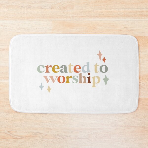 Item preview, created to worship colorful christian quote design designed and sold by ⋒ andie  noel.