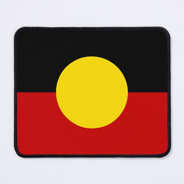 Item preview, Aboriginal flag, Australia designed and sold by monsterplanet.