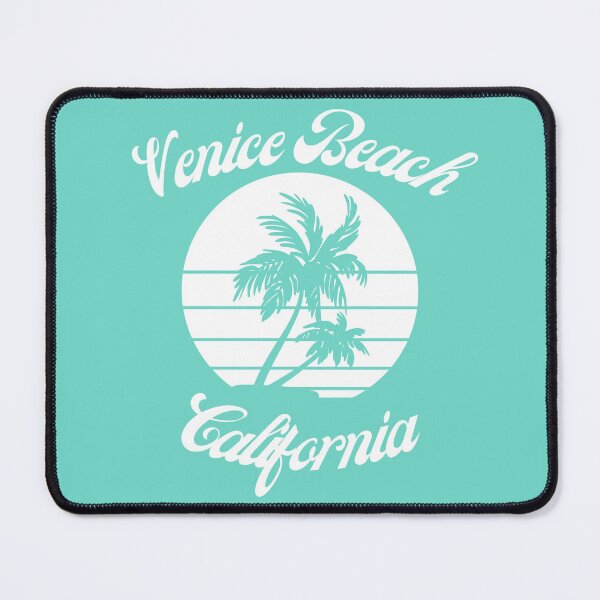 Item preview, Venice Beach California (White + Seafoam) designed and sold by Just-Basic.
