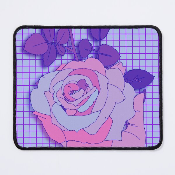 Item preview, Purple Grid Aesthetic Rose designed and sold by ehbohni.